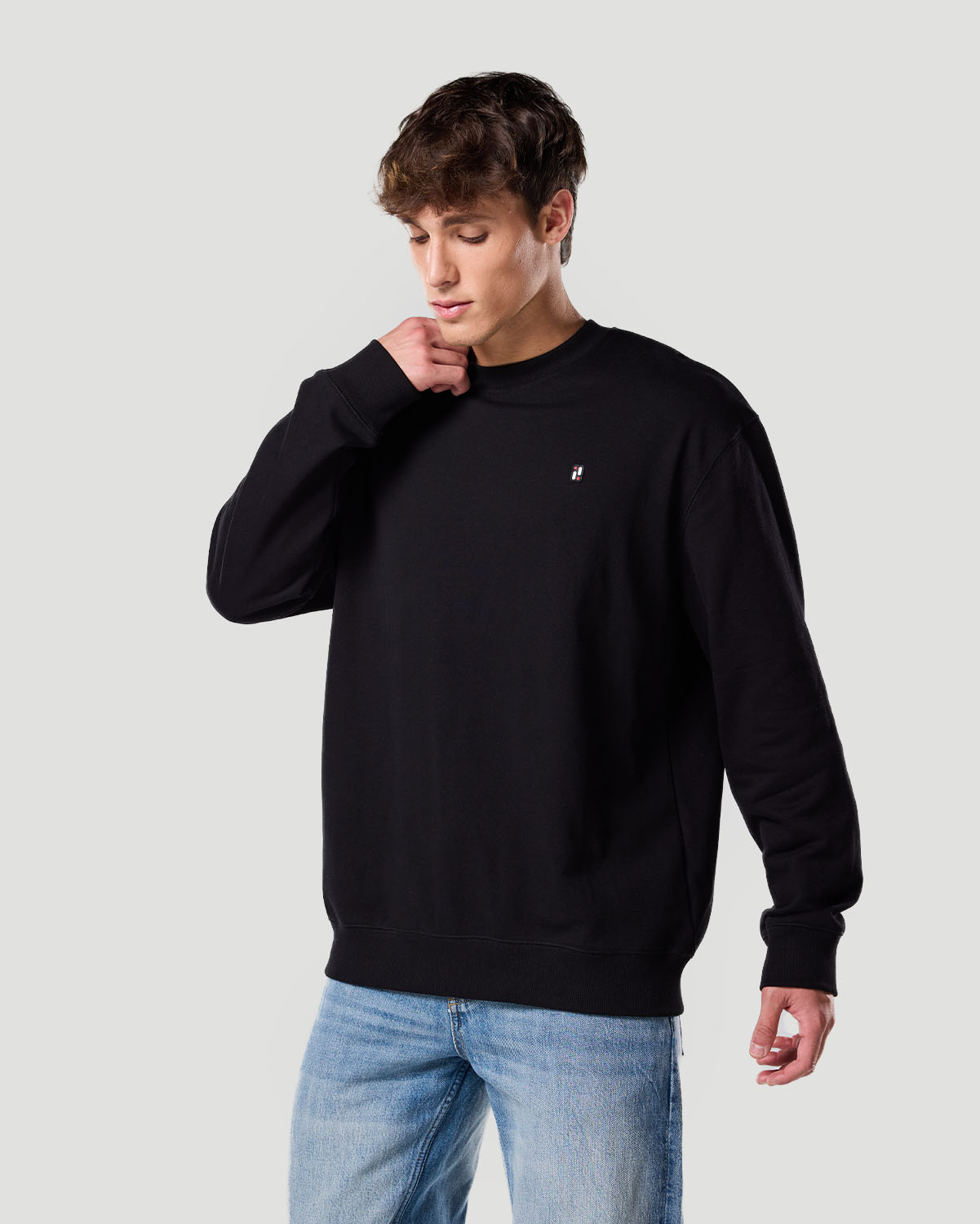 Su&eacute;ter para hombre-NEGRO AZABACHE image number 2