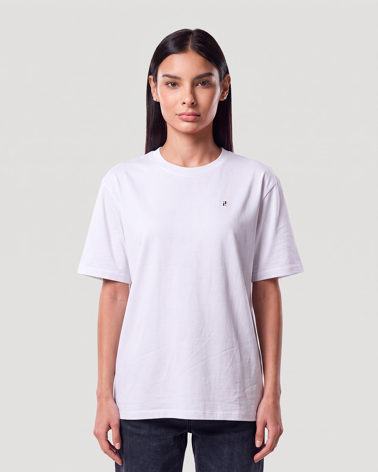 Camiseta b&aacute;sica para mujer - BLANCO image number 1