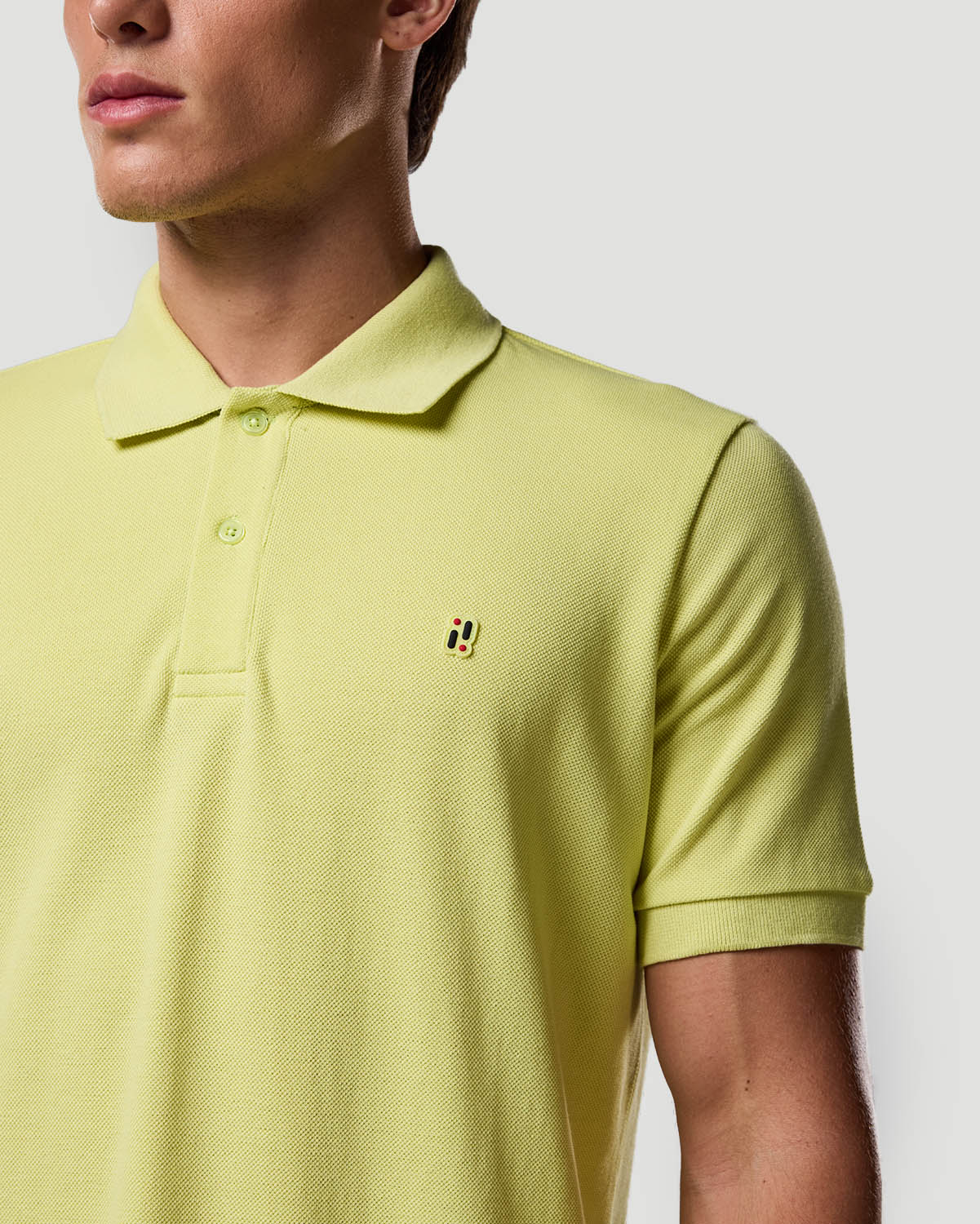 Chemise polo para hombre-VERDE LIMA image number 3
