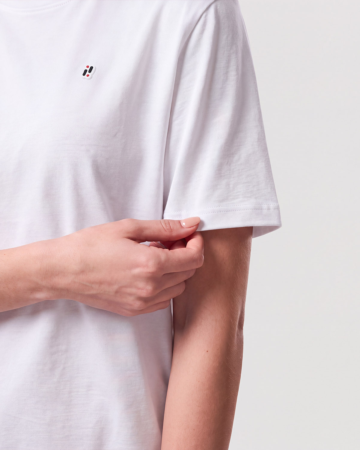 Camiseta b&aacute;sica para mujer - BLANCO image number 5