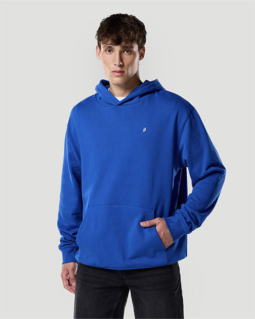 Su&eacute;ter con capucha para hombre-AZUL N&Aacute;UTICO