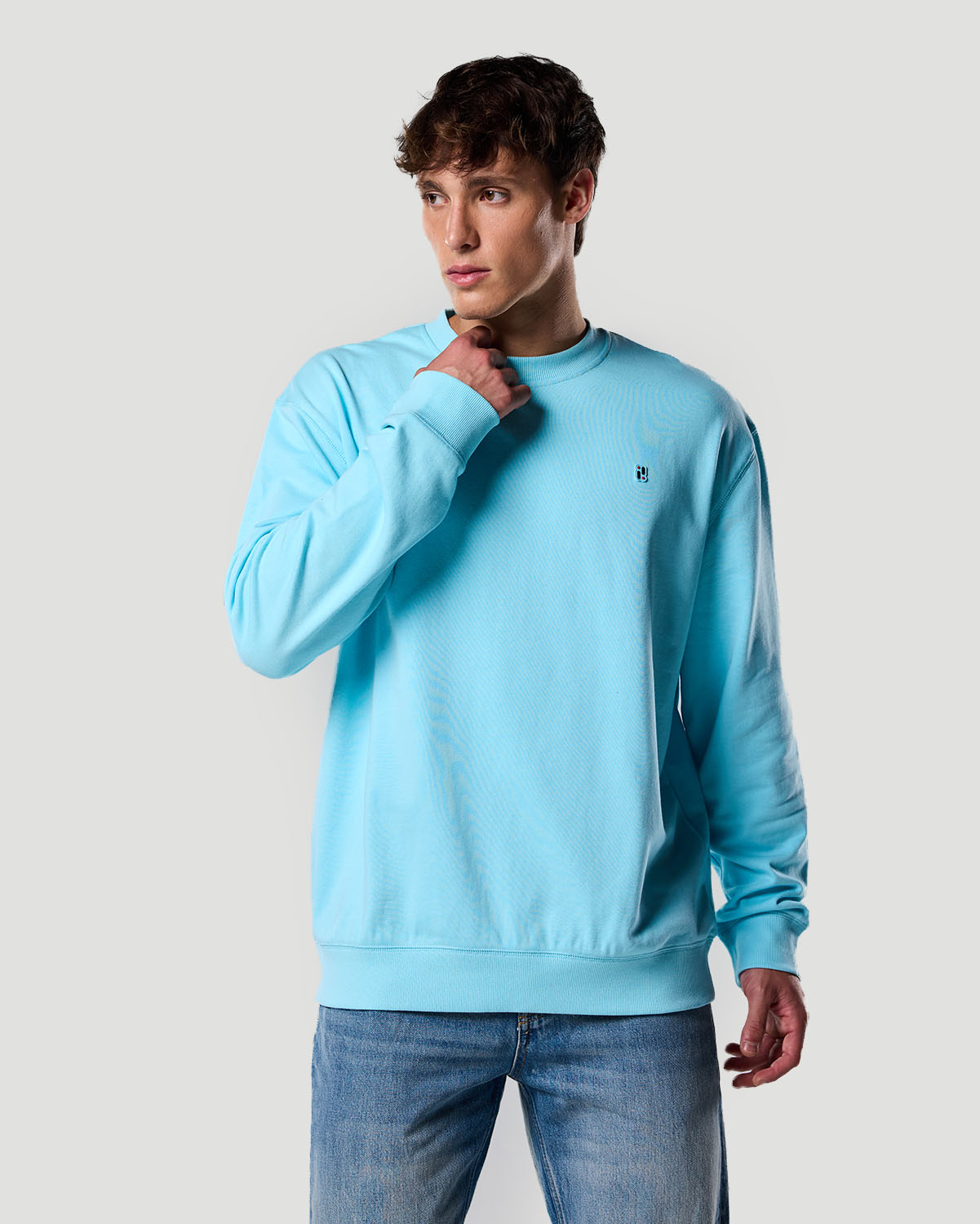 Su&eacute;ter para hombre-AZUL CIELO image number 2