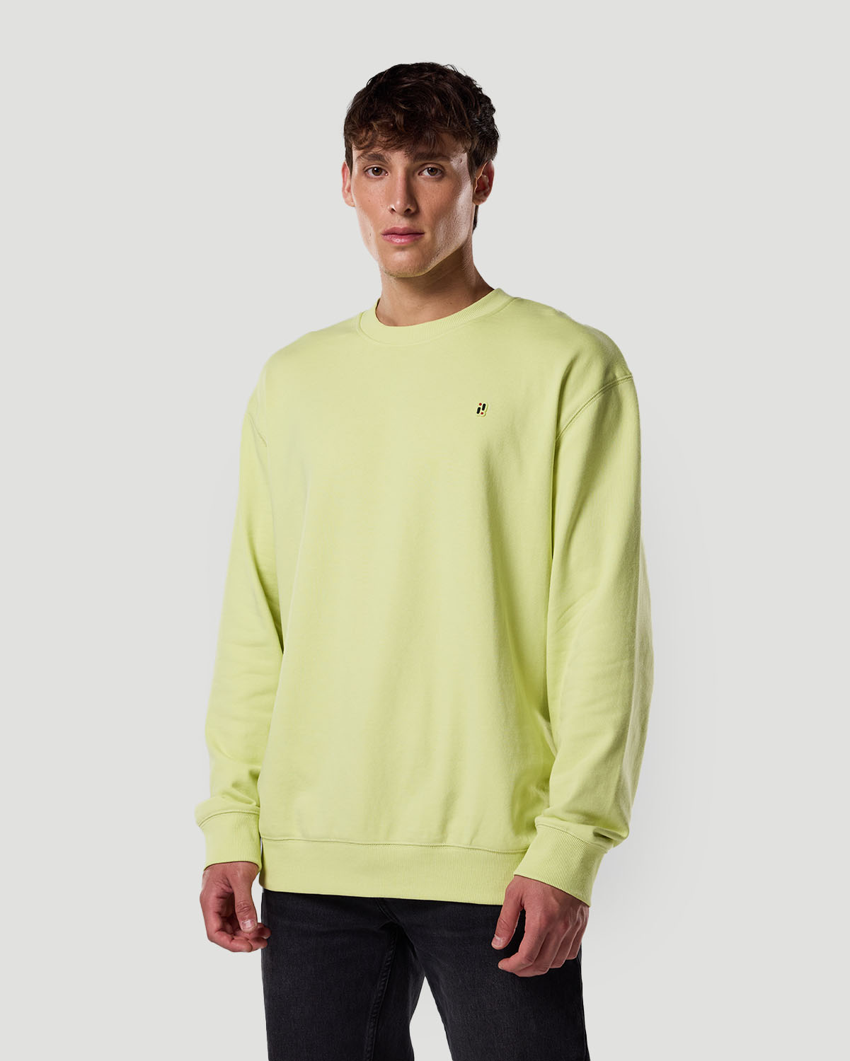 Su&eacute;ter para hombre-VERDE LIMA image number 3