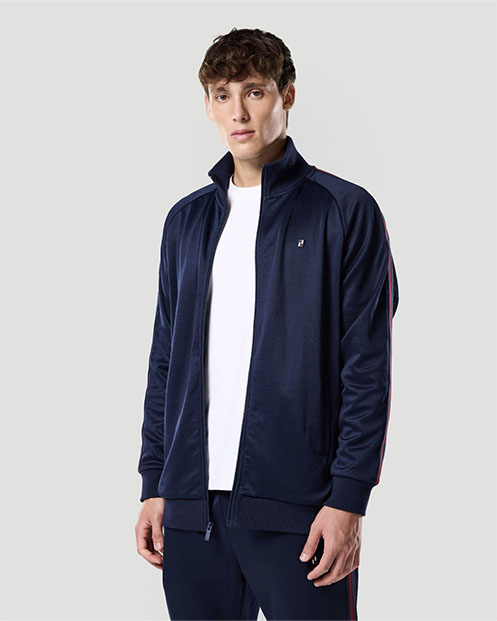 Chaqueta deportiva para hombre-BLACK IRIS (AZUL MARINO)