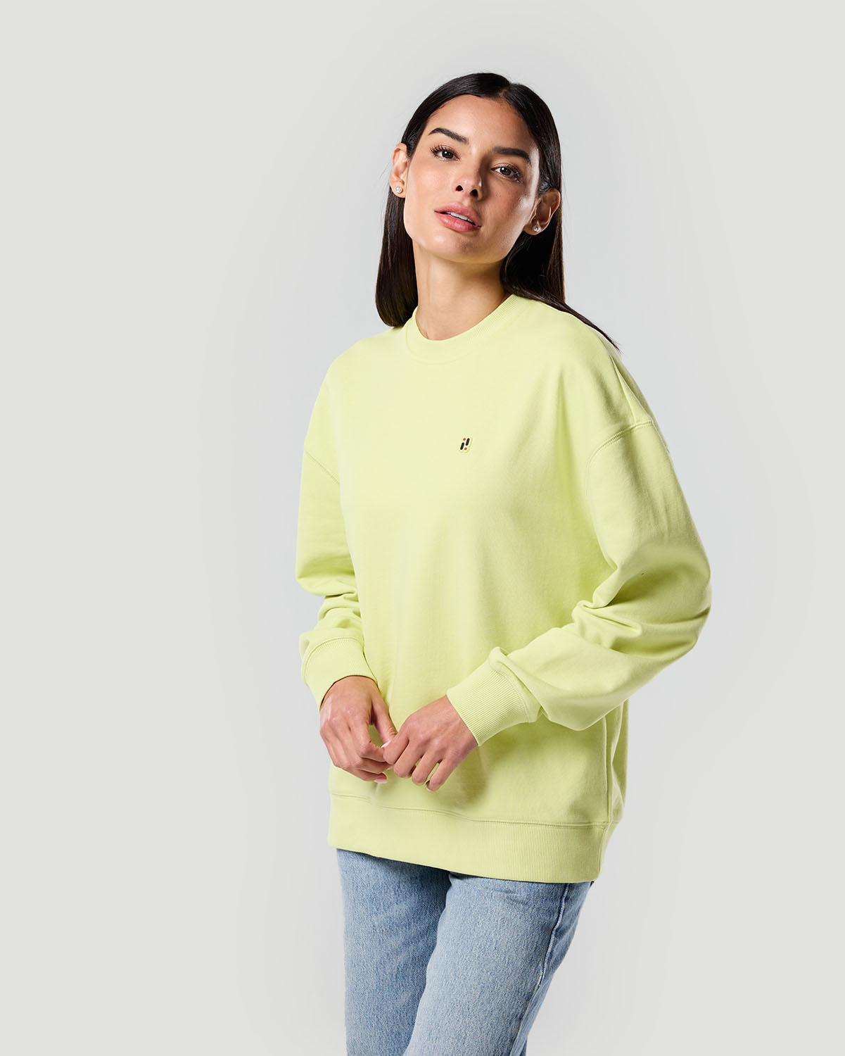 Su&eacute;ter de mujer-VERDE LIMA image number 3