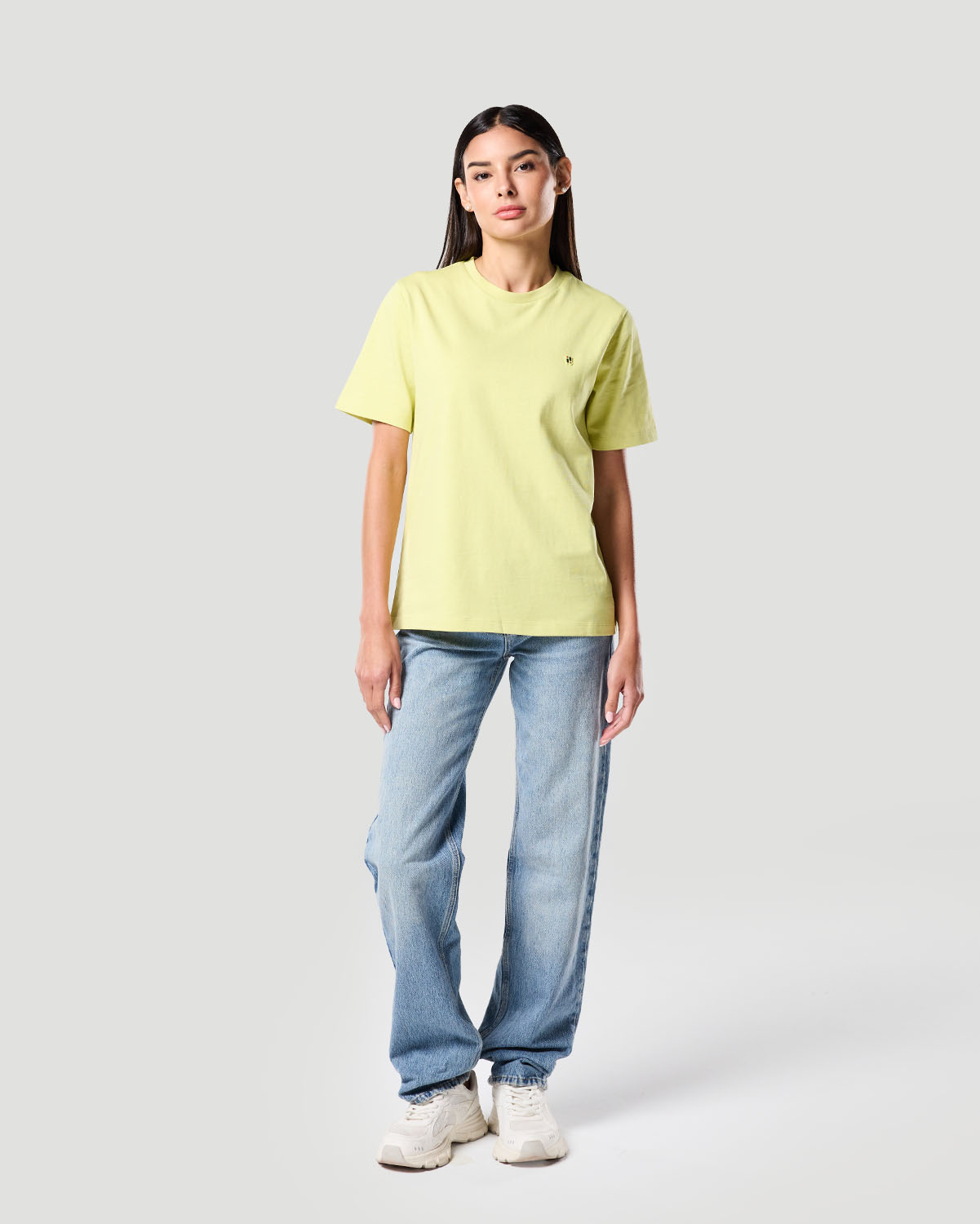 Franela b&aacute;sica para mujer-VERDE LIMA image number 0