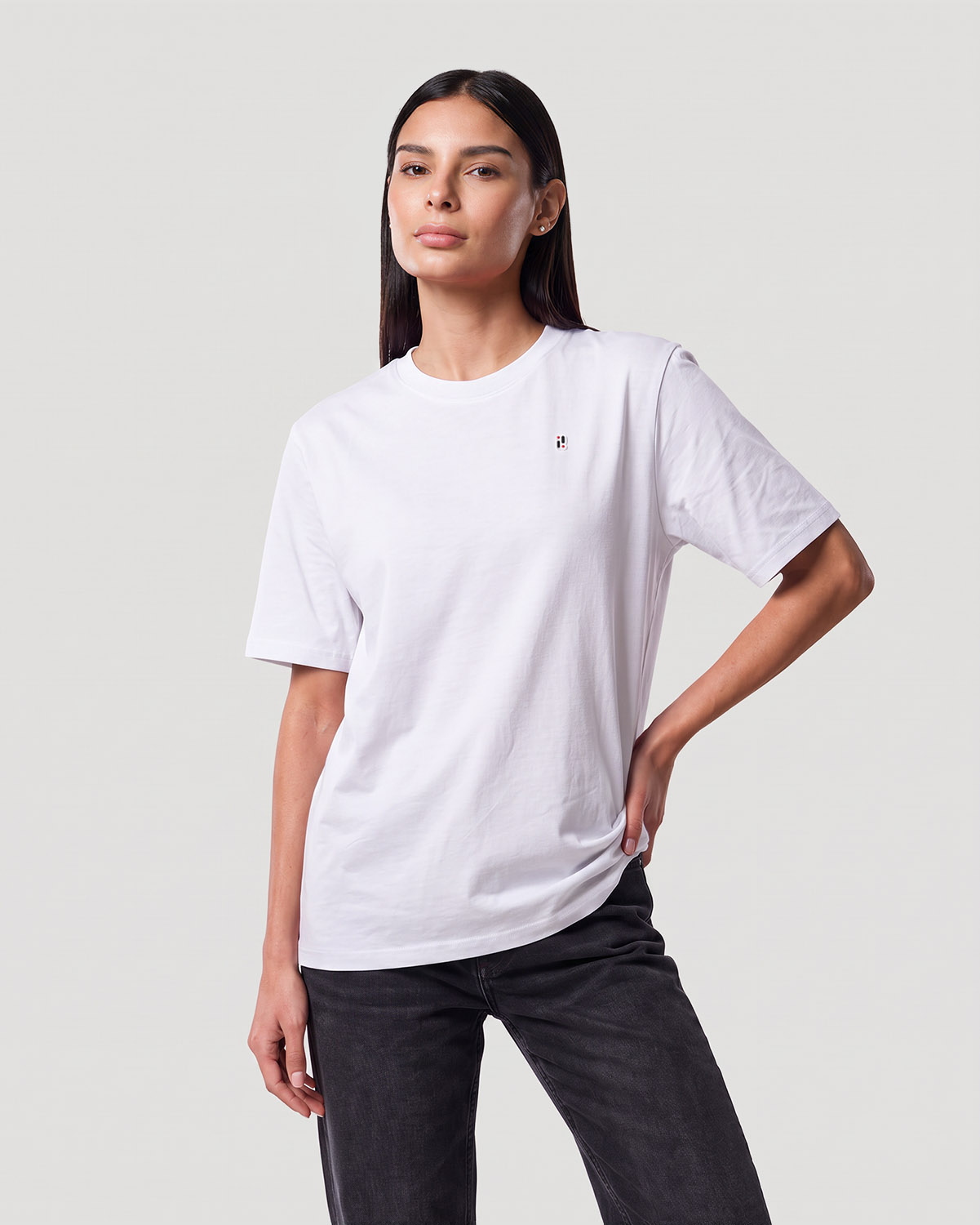 Camiseta b&aacute;sica para mujer - BLANCO image number 0