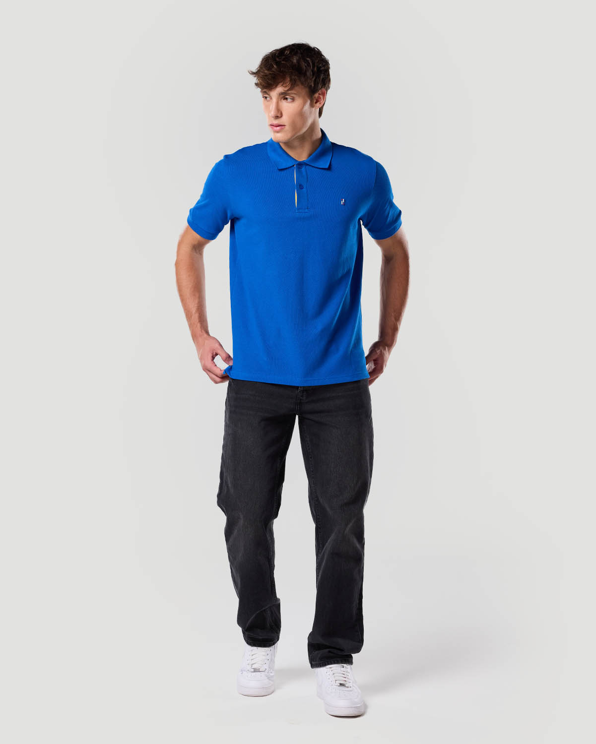 Chemise polo para hombre-AZUL N&Aacute;UTICO image number 0